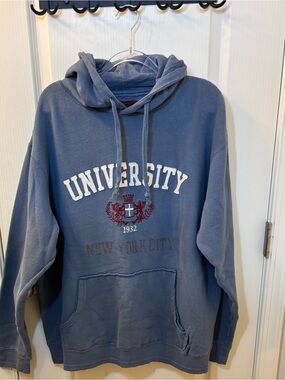 Oversized Y2K Industrial Exchange Size Large Hoodie Sweatshirt